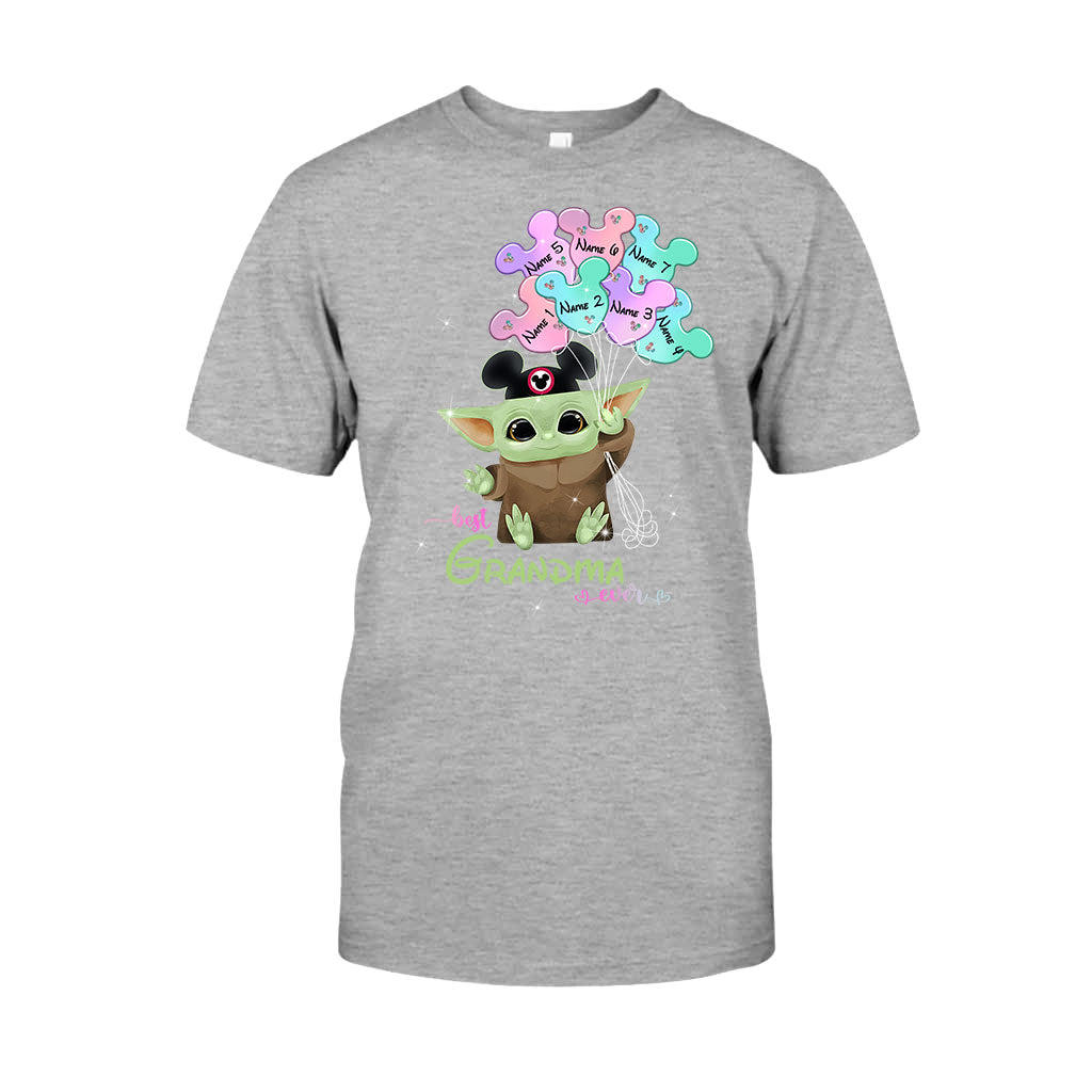 Personalized Best Grandma Ever T-shirt & Hoodie Gift for Mother's Day