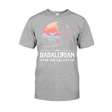 Load image into Gallery viewer, Personalized Best Dad In The Galaxy T-shirt &amp; Hoodie Gift
