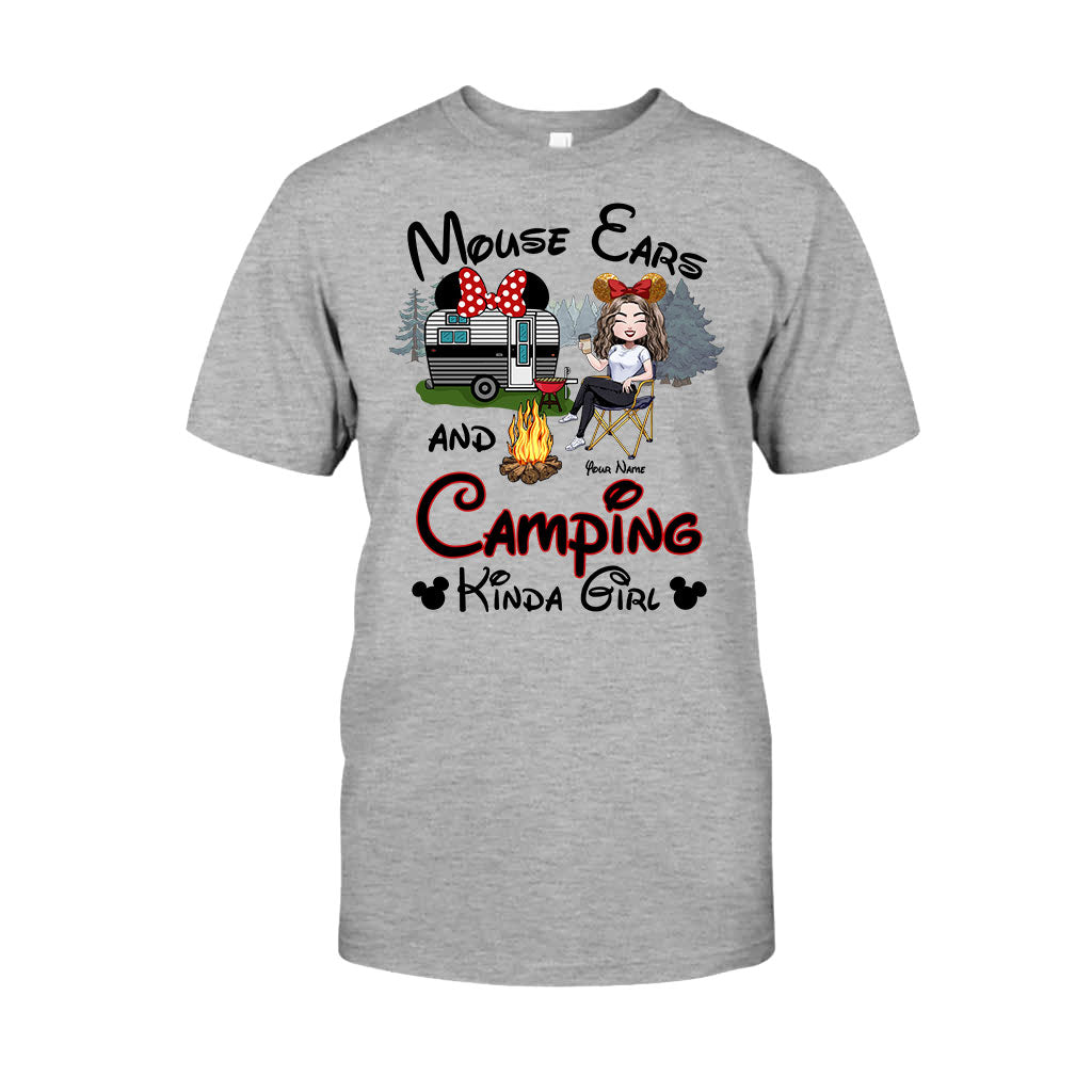 Personalized Camping Kinda Girl T-shirt Hoodie Custom Gift