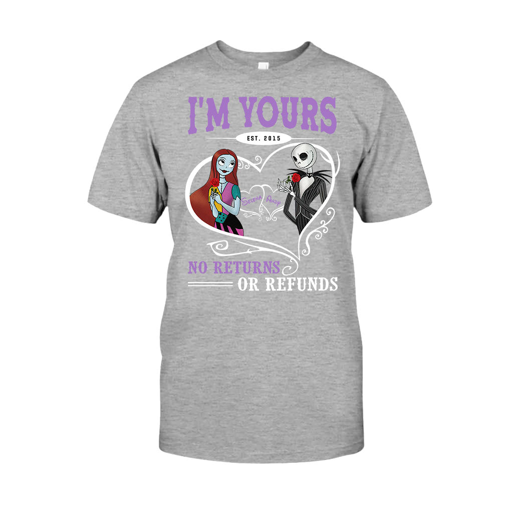 Personalized I'm Yours No Returns Nightmare T-Shirt & Hoodie Gift