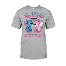 Load image into Gallery viewer, Personalized T-shirt and Hoodie Magic Years Gift for Couple

