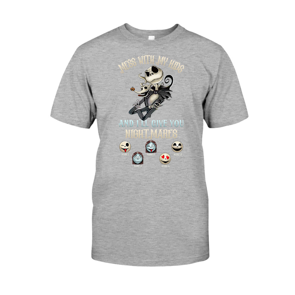 Personalized Nightmare T-shirt and Hoodie Gift for Dad | Halloween & Father's Day
