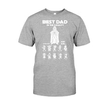 Load image into Gallery viewer, Personalized Best Dad In The Galaxy T-shirt &amp; Hoodie Gift
