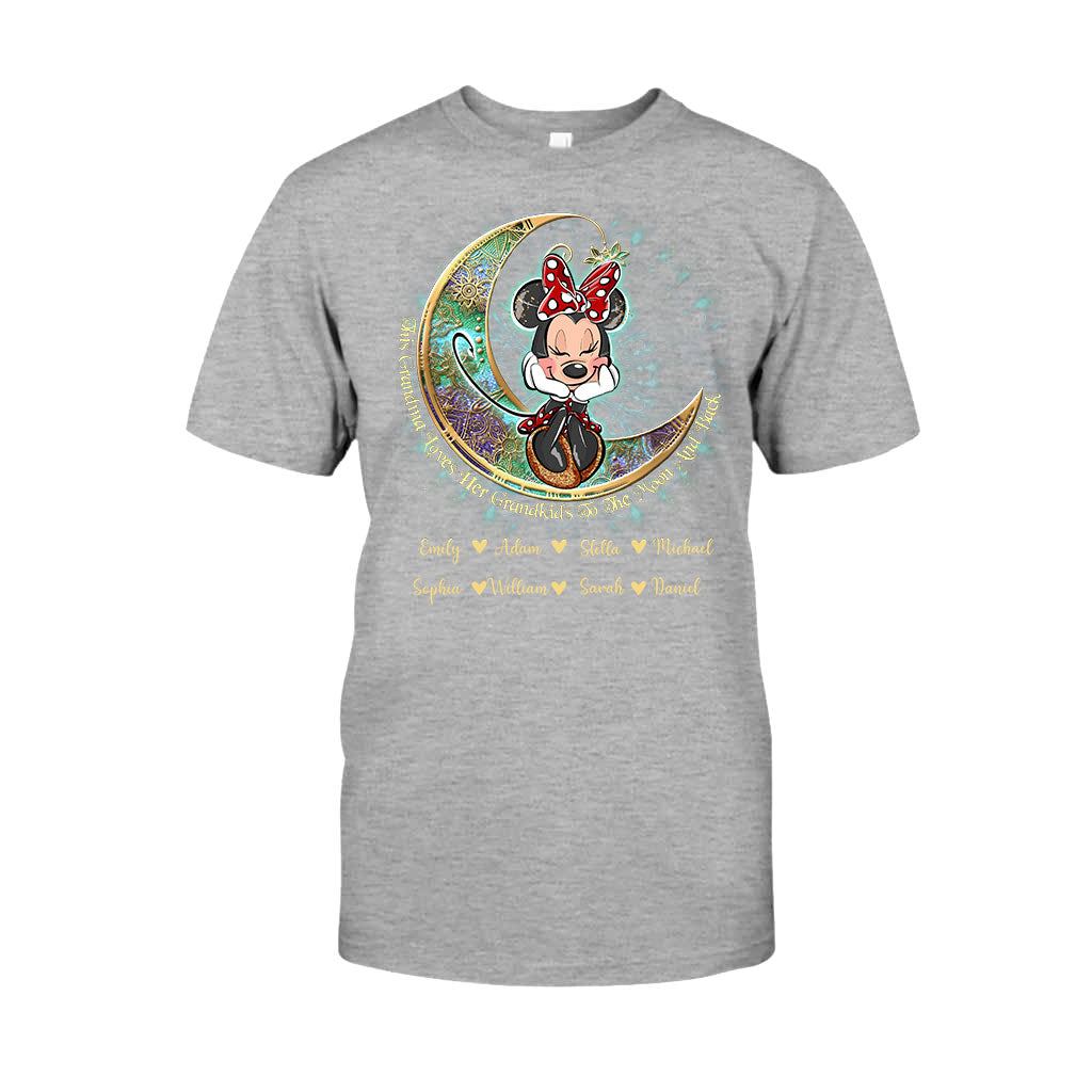 Personalized Grandma Mouse T-shirt & Hoodie Gift for Grandkids