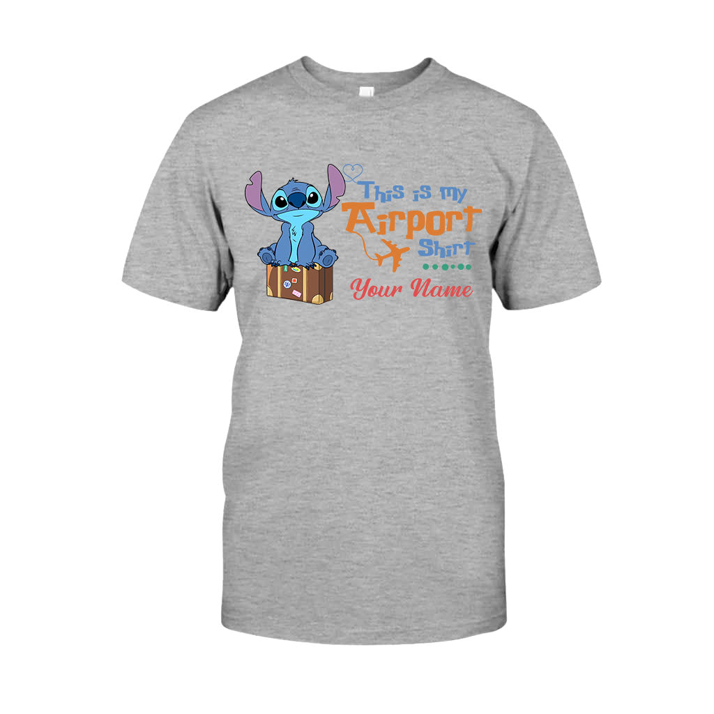 Personalized Ohana Airport T-shirt & Hoodie Custom Name Gift