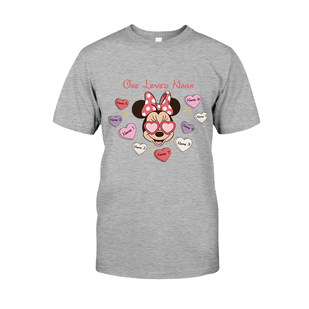 Personalized Valentine's Grandma T-Shirt & Hoodie Gift for Nana