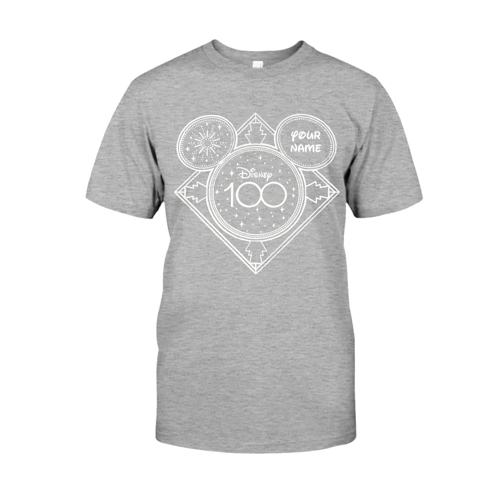 Personalized Disney 100 Celebration T-shirt & Hoodie for Kids & Adults