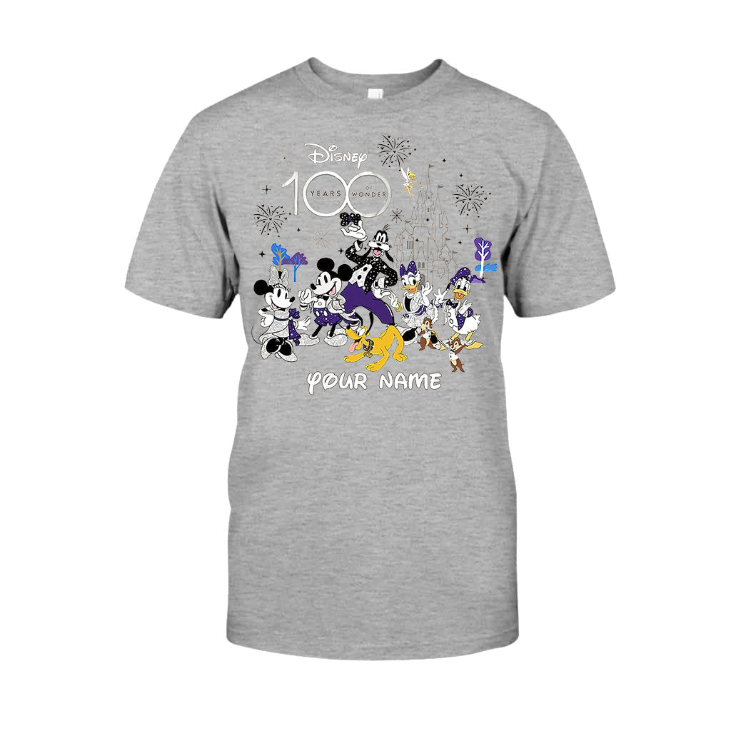 Personalized Disney 100 Years of Wonder T-shirt & Hoodie Gift