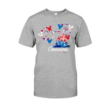 Load image into Gallery viewer, Personalized Best Grandma Ever T-shirt &amp; Hoodie for Independence Day Gift
