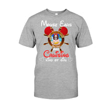 Load image into Gallery viewer, Personalized Mouse Ears Cruising T-shirt &amp; Hoodie Gift for Her

