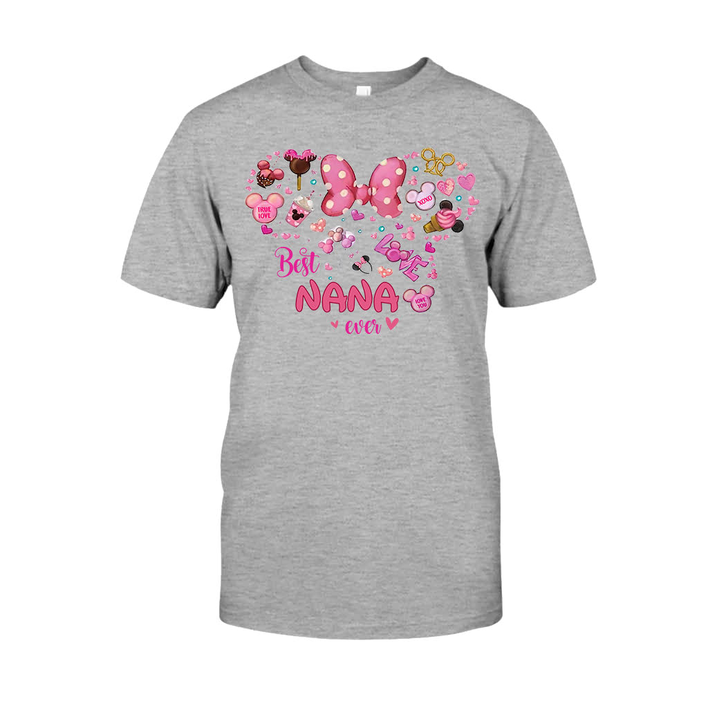 Personalized Best Nana Ever T-shirt & Hoodie Gift for Grandma