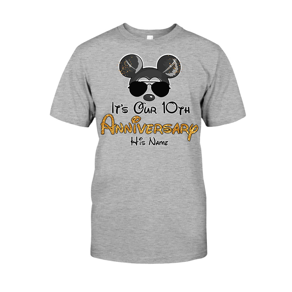 Personalized Anniversary T-shirt & Hoodie with Custom Names