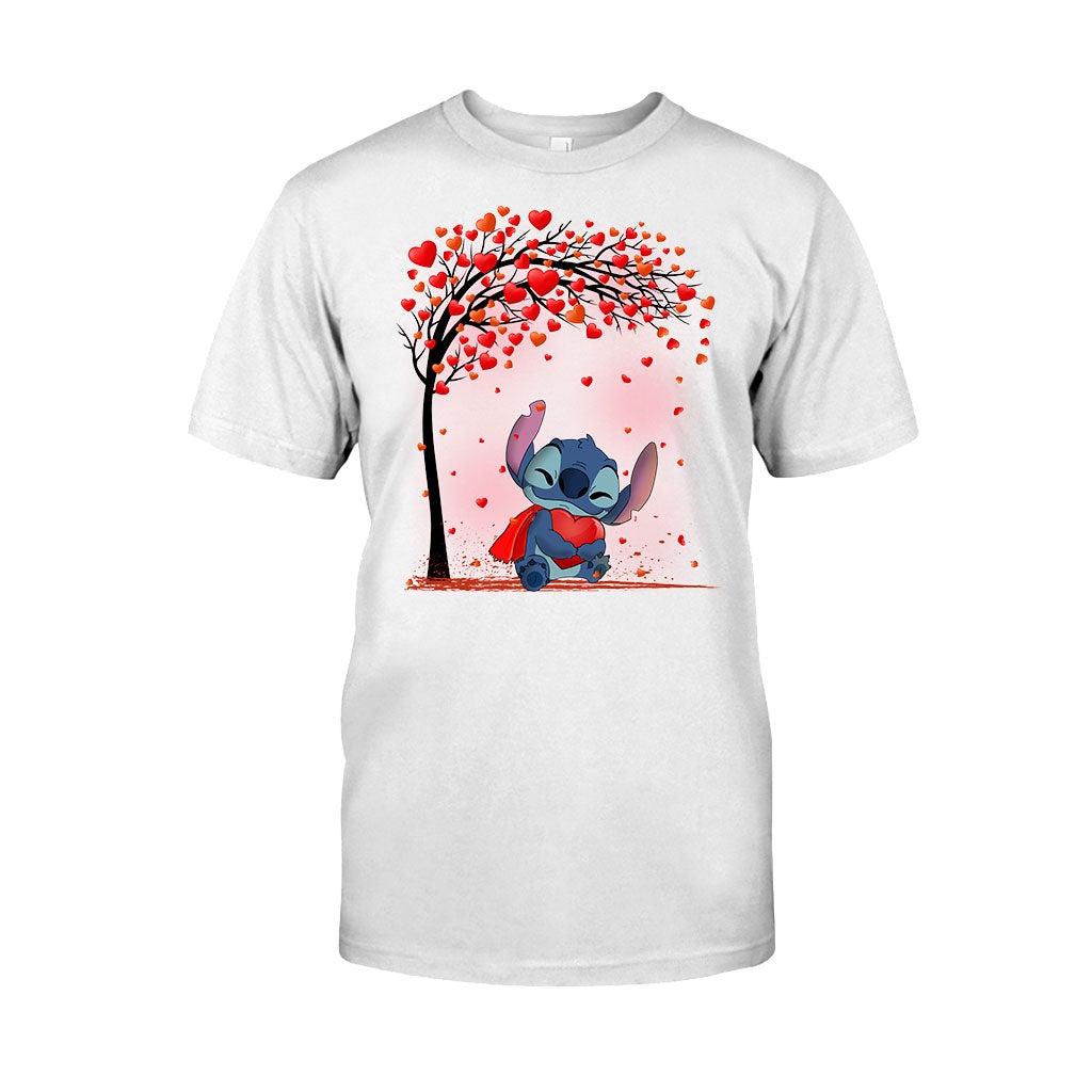 Personalized Couple T-shirt & Hoodie with Custom Names | Unique Romantic Gift