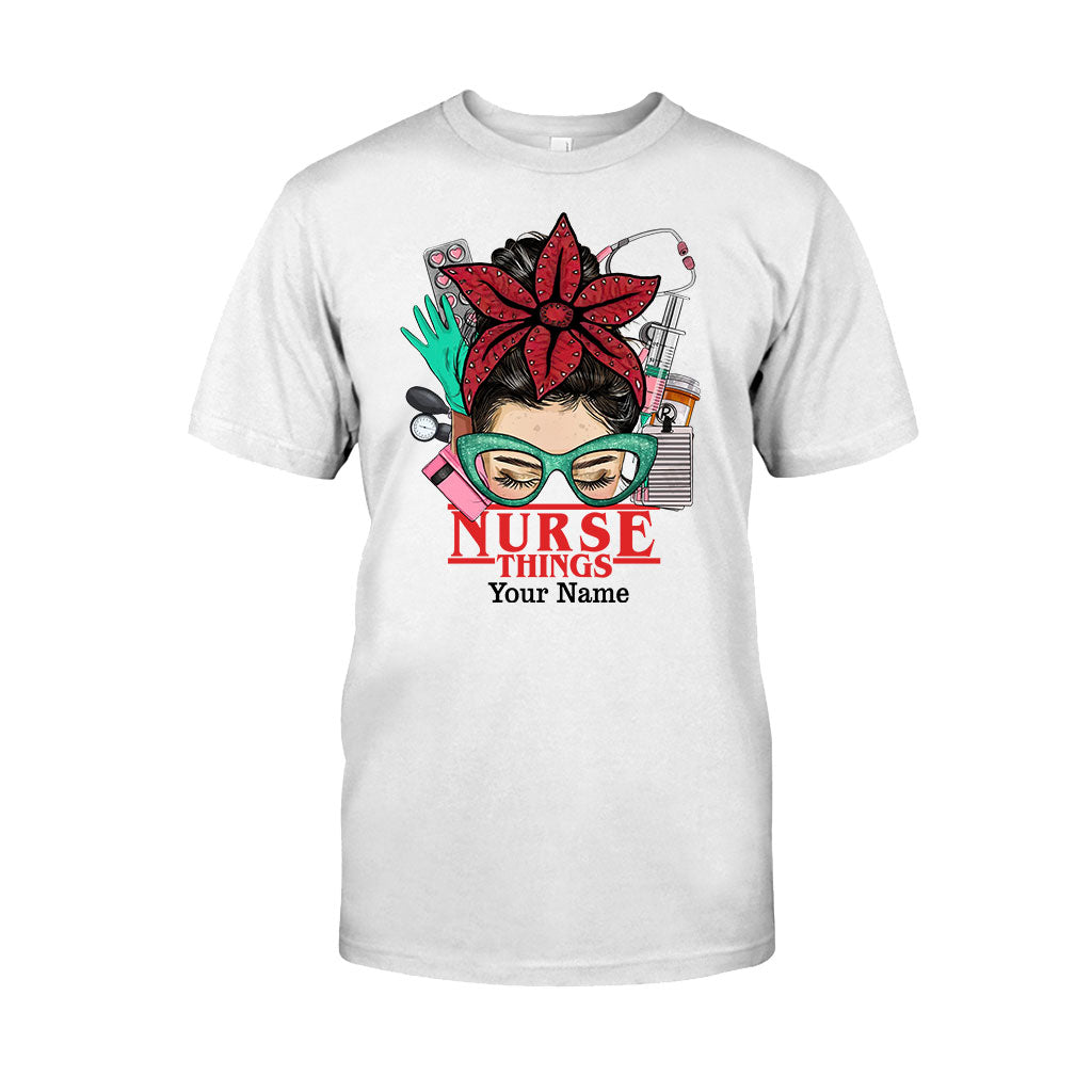 Personalized Nurse Things T-shirt & Hoodie Custom Name Gift