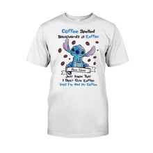 Load image into Gallery viewer, Personalized Coffee Spelled Eeffoc T-shirt &amp; Hoodie Gift Idea
