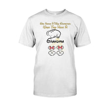 Load image into Gallery viewer, Personalized Mother's Day T-shirt &amp; Hoodie with Custom Names for Grandma
