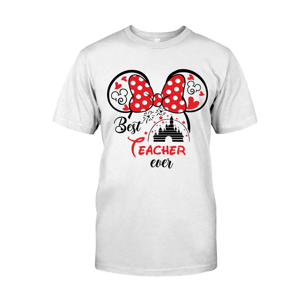 Personalized Best Teacher Ever T-Shirt & Hoodie Gift for Educators