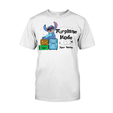 Load image into Gallery viewer, Personalized Airplane Mode T-shirt &amp; Hoodie with Name for Kids
