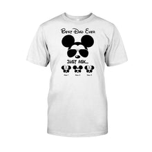 Load image into Gallery viewer, Personalized Mickey Mouse T-shirt &amp; Hoodie Gift for Dad's Day
