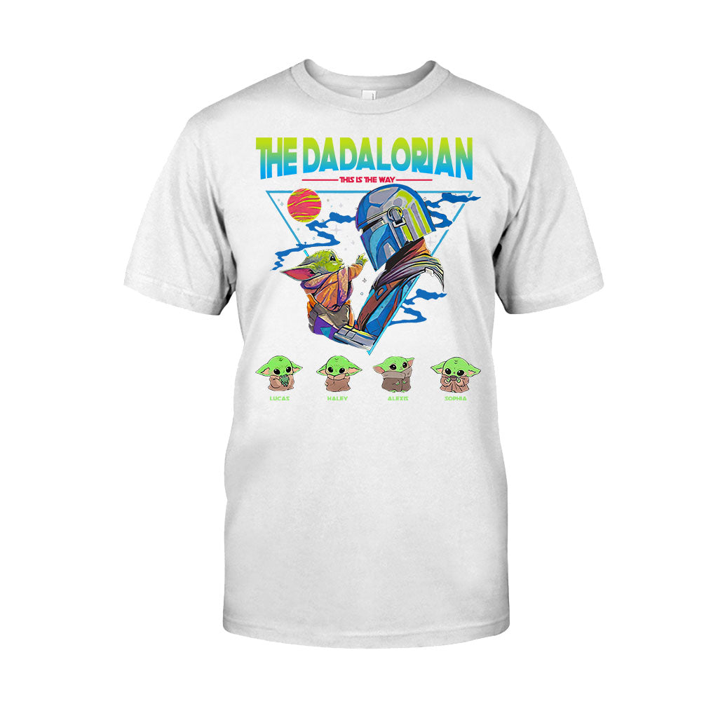 Personalized Father's Day T-shirt & Hoodie The DADALORIAN Gift for Dad