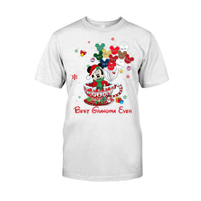 Load image into Gallery viewer, Personalized Christmas T-shirt &amp; Hoodie for Grandma - Best Grandma Ever Gift
