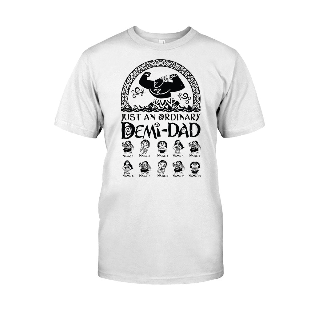 Personalized Demi-Dad T-Shirt & Hoodie Custom Name Gift for Father's Day