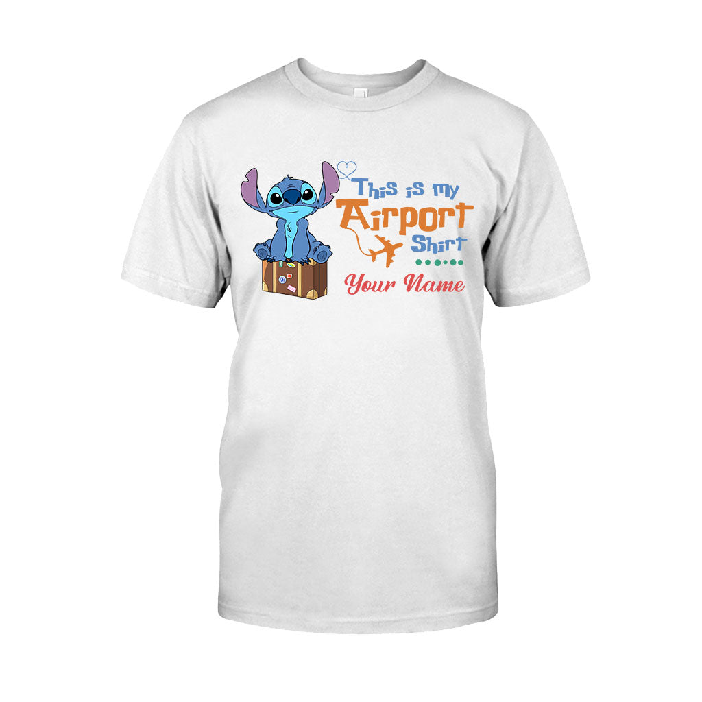 Personalized Ohana Airport T-shirt & Hoodie Custom Name Gift
