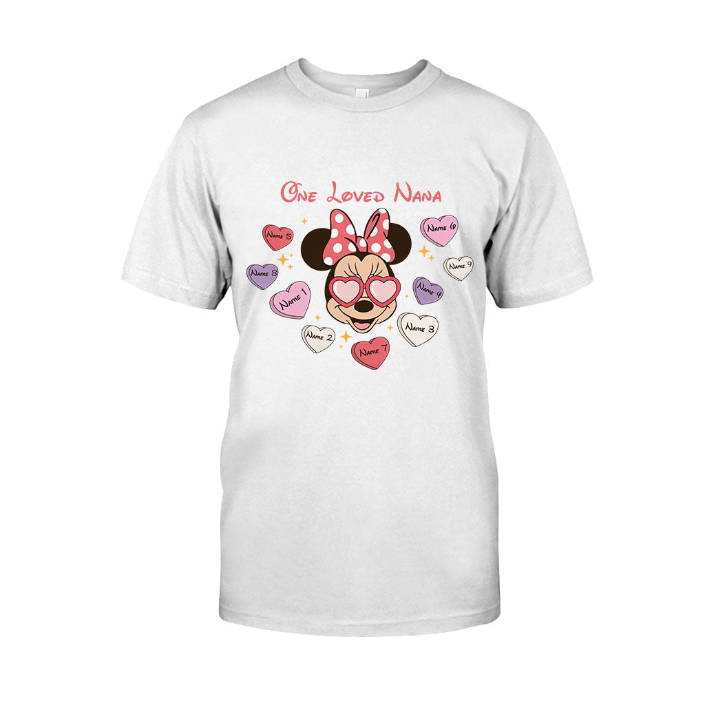 Personalized Valentine's Grandma T-Shirt & Hoodie Gift for Nana