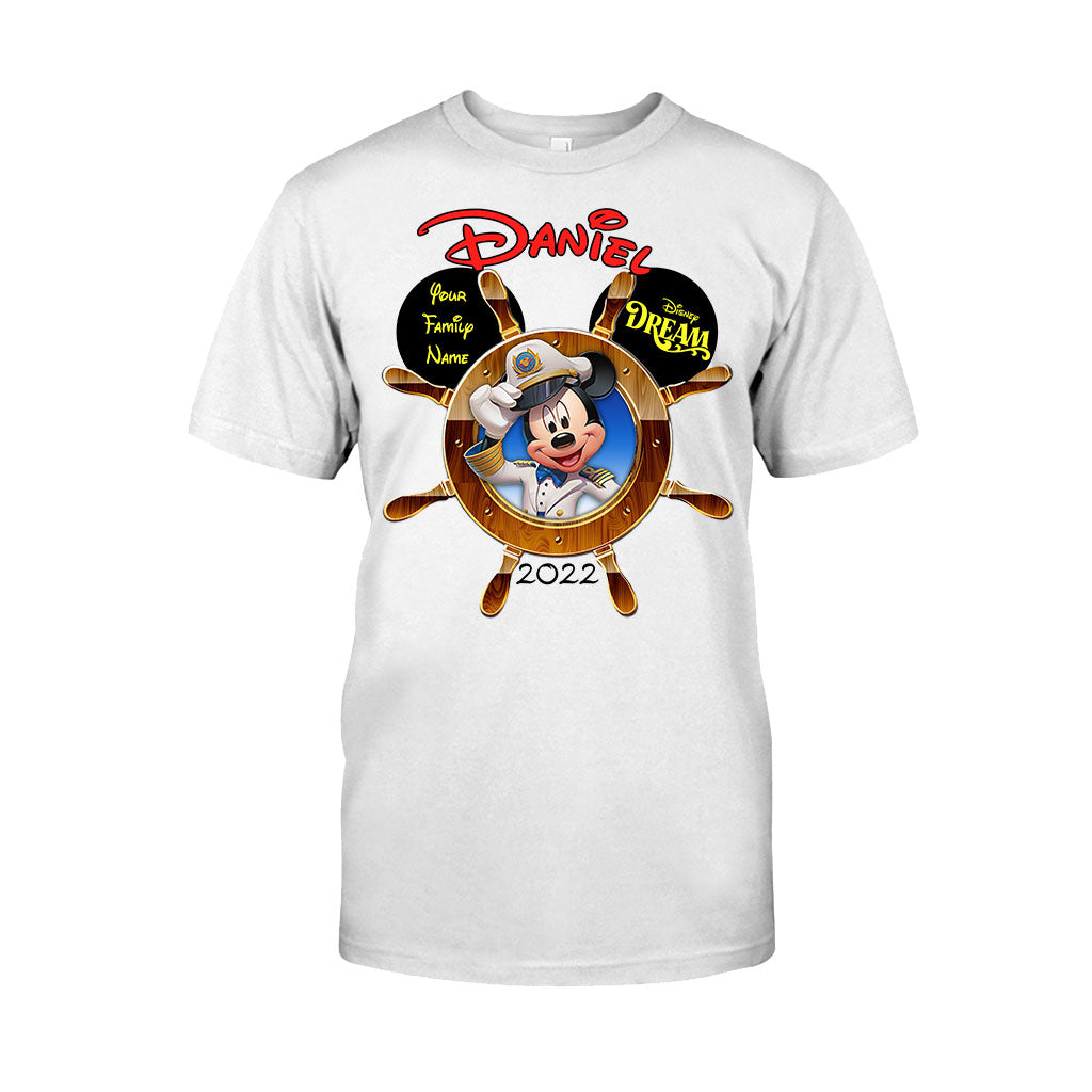 Personalized Mickey Mouse Ears Cruise T-shirt & Hoodie Gift for Family
