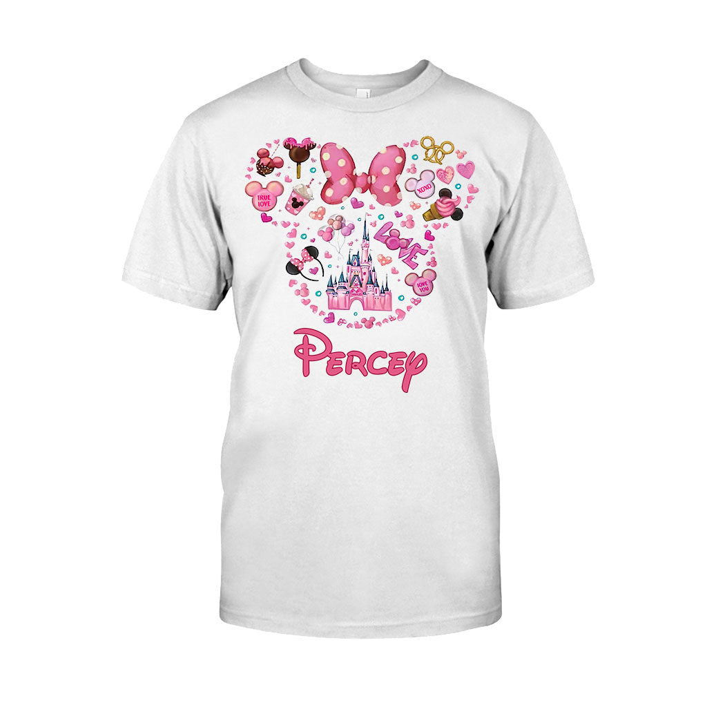 Personalized Christmas Mouse T-shirt & Hoodie Custom Name Gift