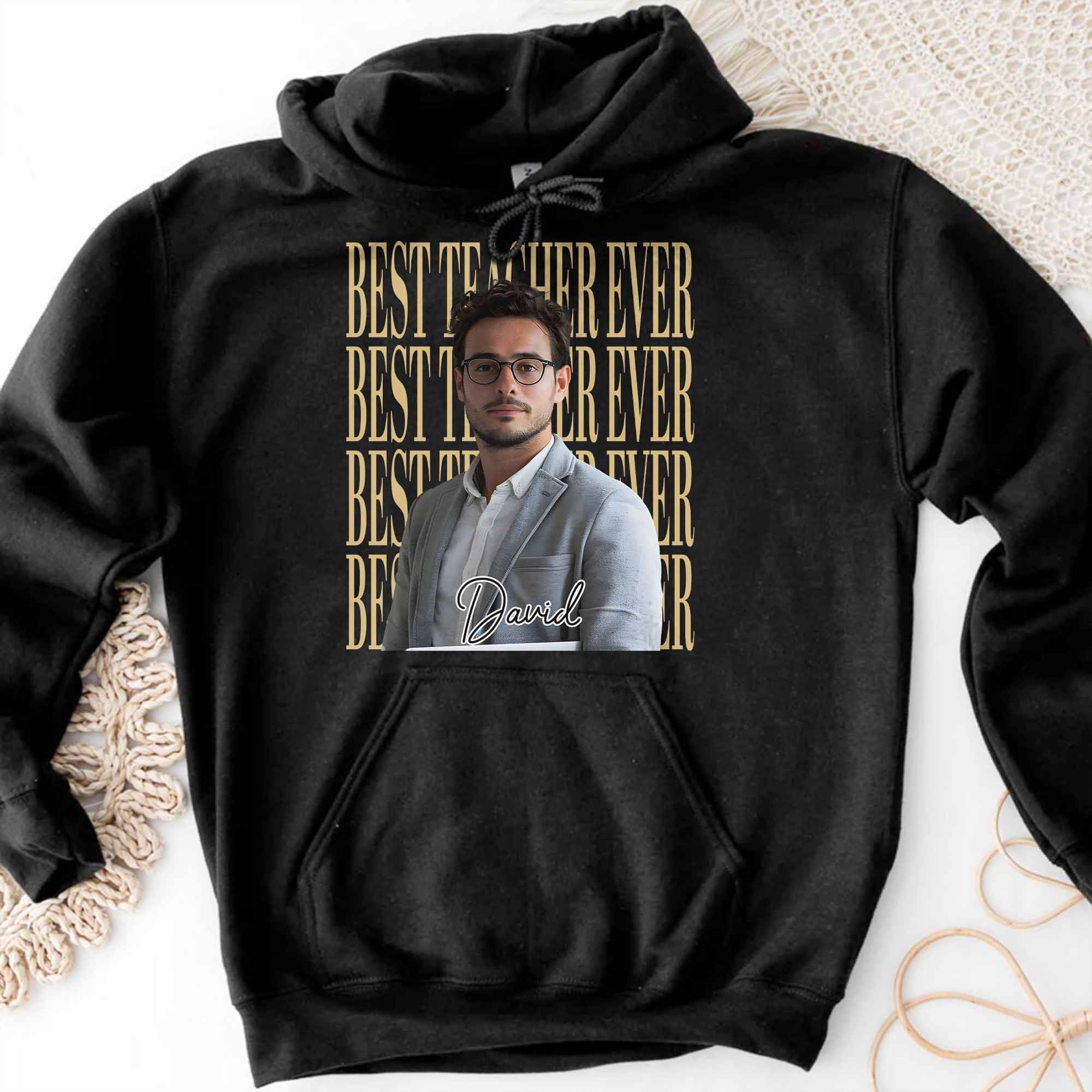Personalized Teacher T-shirt Hoodie Custom Photo Gift