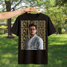 Load image into Gallery viewer, Personalized Teacher T-shirt Hoodie Custom Photo Gift

