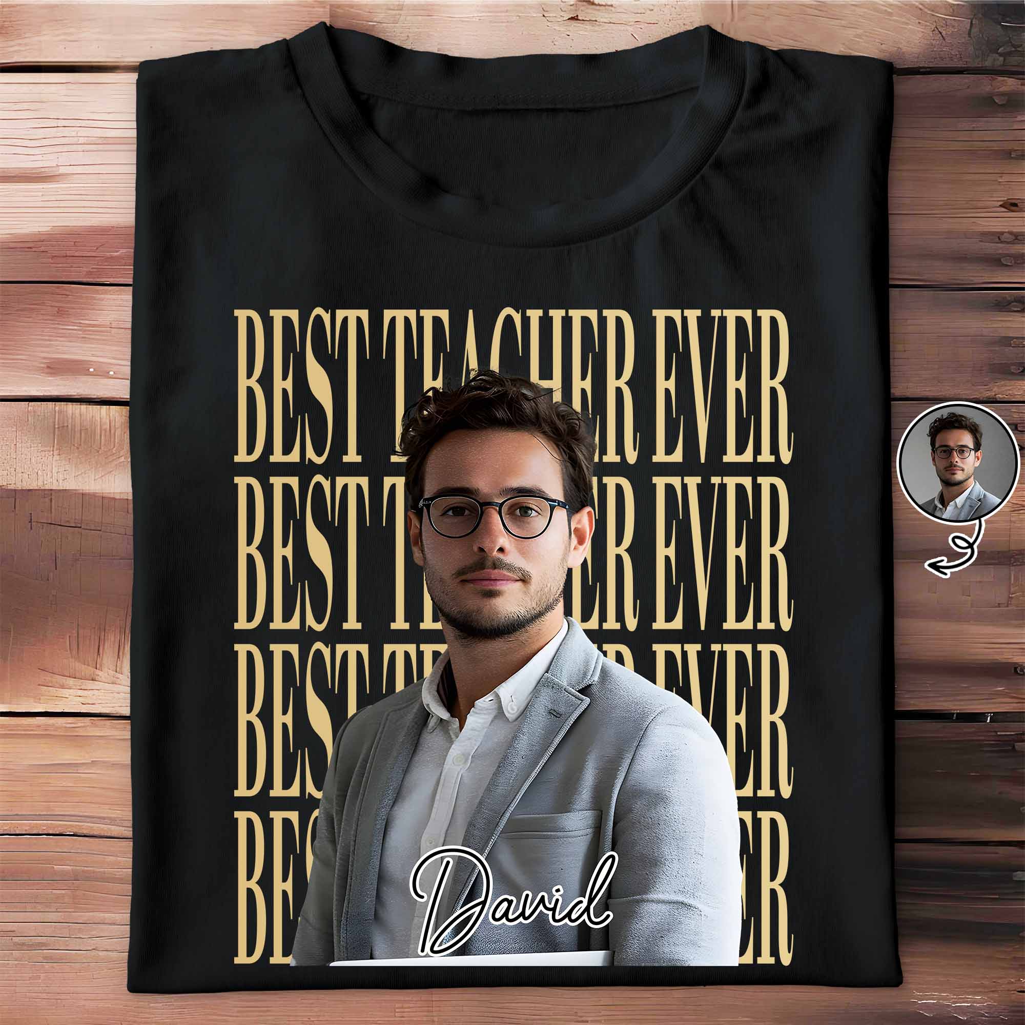 Personalized Teacher T-shirt Hoodie Custom Photo Gift