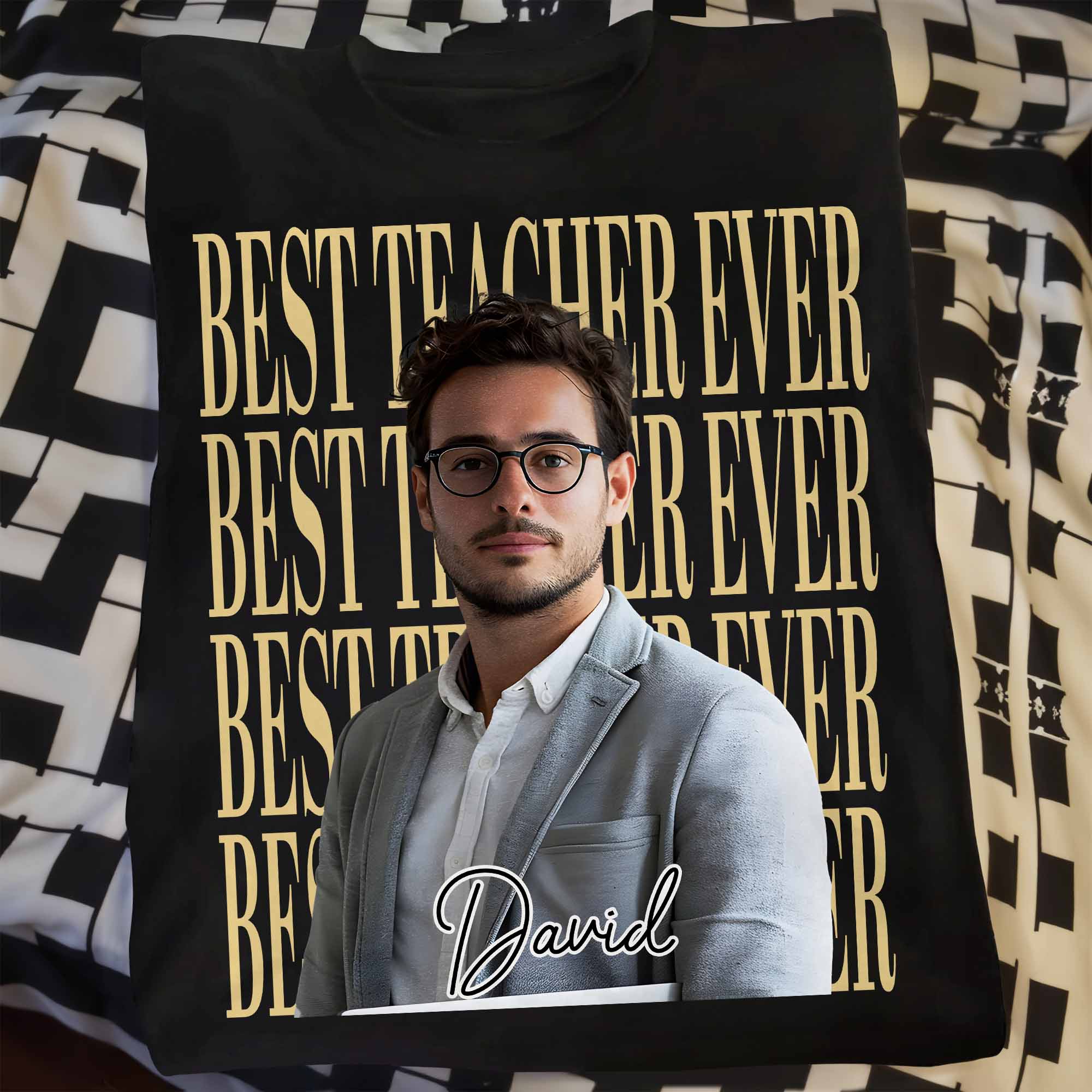 Personalized Teacher T-shirt Hoodie Custom Photo Gift