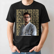 Load image into Gallery viewer, Personalized Teacher T-shirt Hoodie Custom Photo Gift
