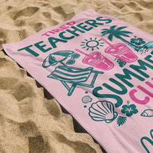 Load image into Gallery viewer, Personalized Microfiber Beach Towel for Teachers Summer Gift
