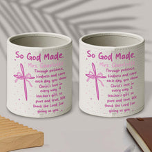 Load image into Gallery viewer, Personalized PU Leather Pen Holder Custom Name Gift for Teacher
