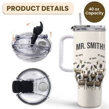 Load image into Gallery viewer, Personalized 40oz Tumbler Custom Name Teacher Gift Idea
