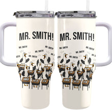 Load image into Gallery viewer, Personalized 40oz Tumbler Custom Name Teacher Gift Idea
