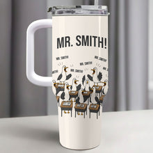 Load image into Gallery viewer, Personalized 40oz Tumbler Custom Name Teacher Gift Idea
