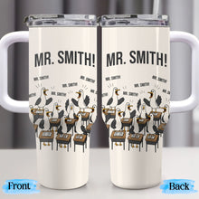 Load image into Gallery viewer, Personalized 40oz Tumbler Custom Name Teacher Gift Idea
