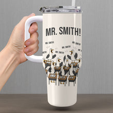 Load image into Gallery viewer, Personalized 40oz Tumbler Custom Name Teacher Gift Idea
