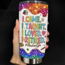 Load image into Gallery viewer, Personalized Teacher Tumbler Custom Name Gift 20oz 30oz
