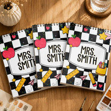 Load image into Gallery viewer, Personalized Art Sketch Book Custom Cover for Teachers Gift
