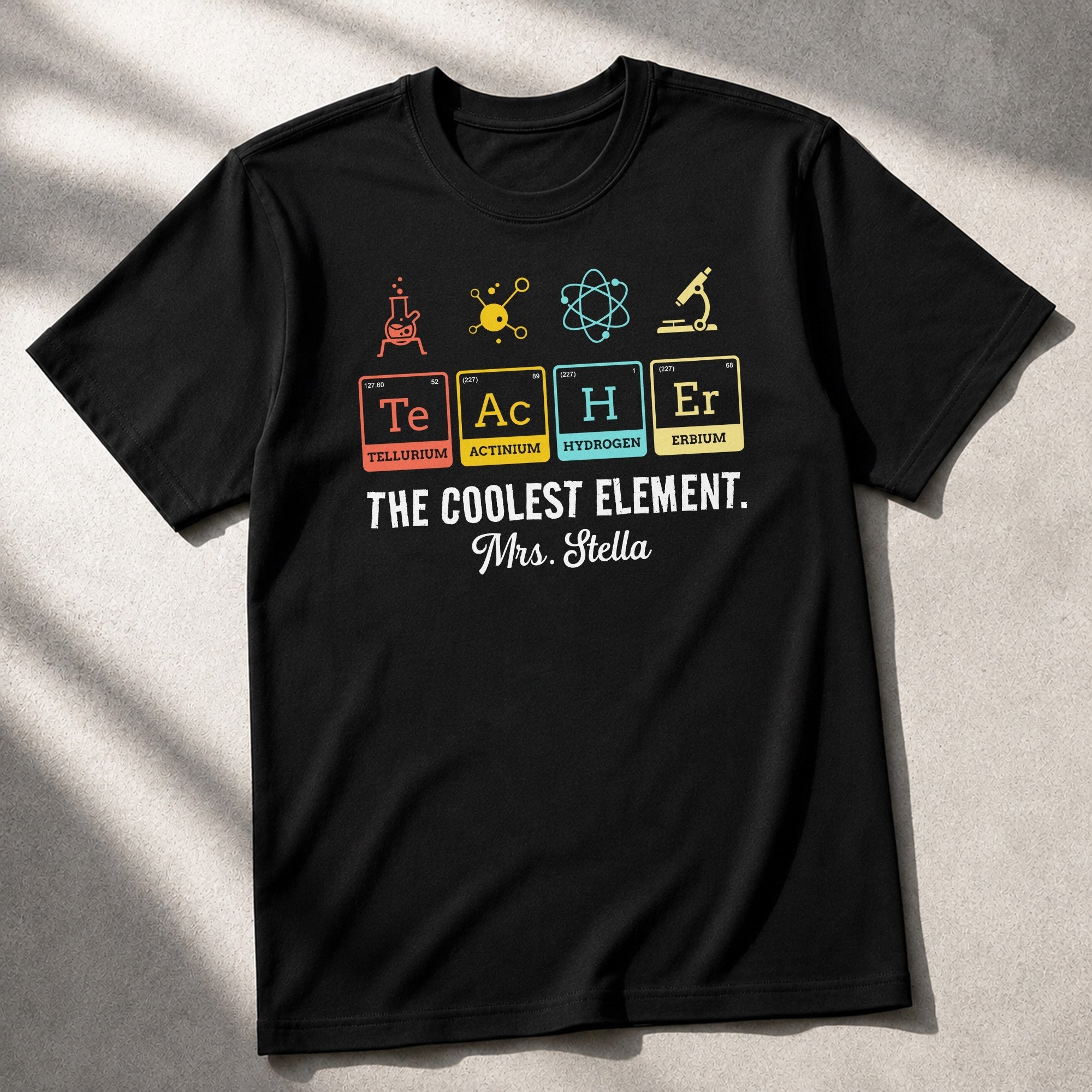 Personalized Science Teacher T-Shirt Hoodie Custom Gift