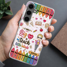 Load image into Gallery viewer, Personalized Clear Phone Case Custom Teacher Gift for Educator
