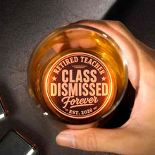 Load image into Gallery viewer, Personalized Engraved Whiskey Glass for Teachers Gift Idea
