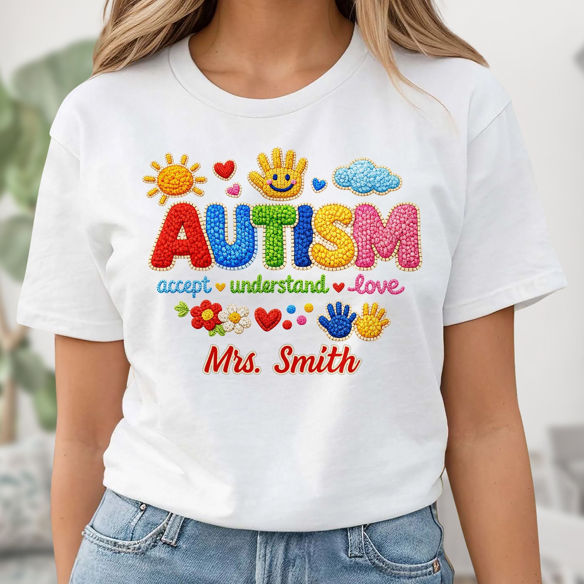Personalized Autism Awareness T-shirt & Hoodie Custom Gift