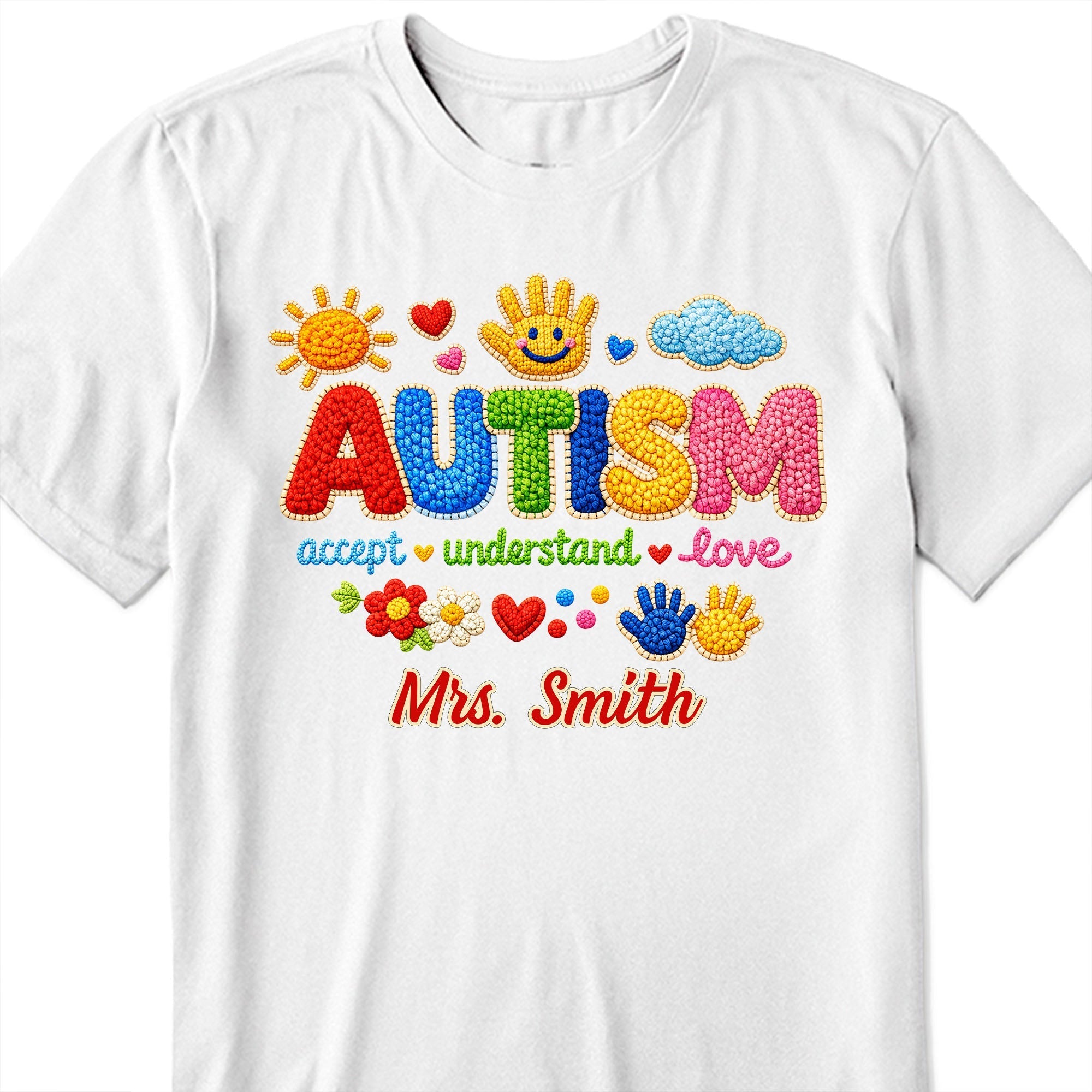 Personalized Autism Awareness T-shirt & Hoodie Custom Gift