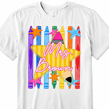 Load image into Gallery viewer, Personalized Teacher T-Shirt Hoodie Custom Name Gift Idea
